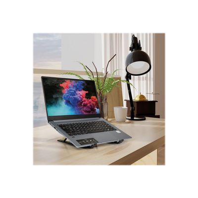 3567049011079-PORT Connect - support pliant de voyage  pour ordinateur portable jusqu'à 15"-Angle gauche-6