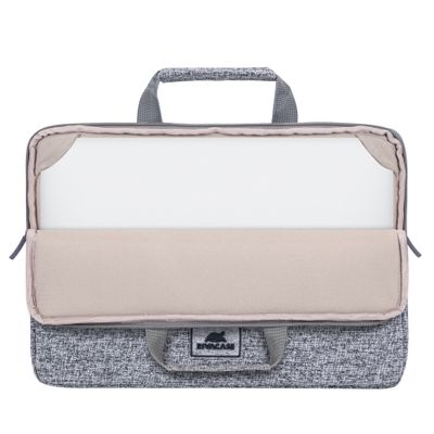 4260403578469-RIVACASE Anvik - Housse pour ordinateur portable 13,3" - gris clair--3