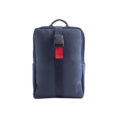 8032572185542-Nava Flat Medium - Sac à dos plat pour ordinateur portable 15,6" - bleu/rouge-Avant-0