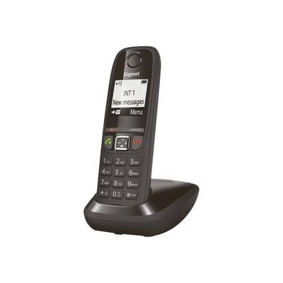 4250366852867-Gigaset AS470 - téléphone sans fil - noir-Angle droit-0