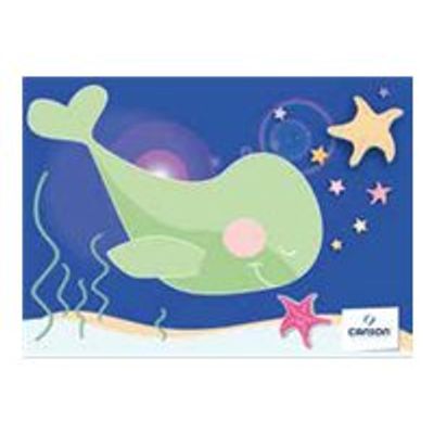 3148950010018-Canson Creative décor kids - Carton à dessin - 32 x 45 cm - blanc-Avant-0