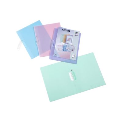 3135251059471-Viquel PROPYSOFT - presentation clip file - pour A4 - capacité : 20 feuilles - disponible en diff-Avant-0