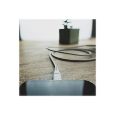 5453003784173-XtremeMac Eco - Câble USB - Lightning (M) pour 24 pin USB-C (M) - 1 m - blanc-Avant-6
