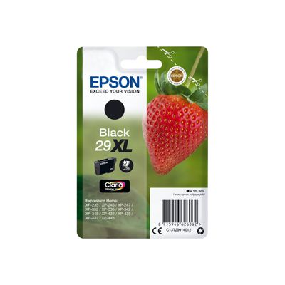 0000005574094-Epson 29XL Fraise - noir - cartouche d'encre originale-Avant-0