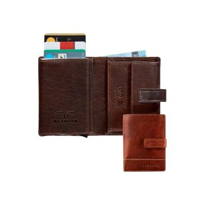 5413082192665-Maverick Montana - Portefeuille compact protecteur de cartes RFID - cognac-Avant-0