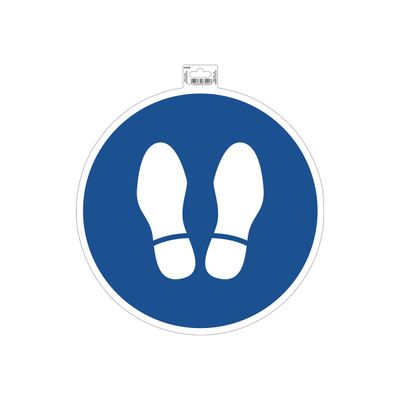 3130630670247-Exacompta - Pictogramme - arrêt obligatoire - 350 x 350 mm - bleu-Avant-0