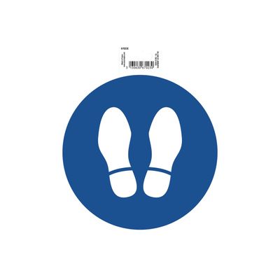 3130630670230-Exacompta - Pictogramme - arrêt obligatoire - 200 x 200 mm - bleu-Avant-0