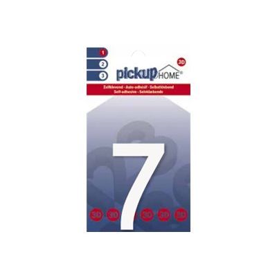 8711234016805-Pickup Home 3D Rio - Étiquette autocollante 60 mm - Lettre C - blanc-Avant-0