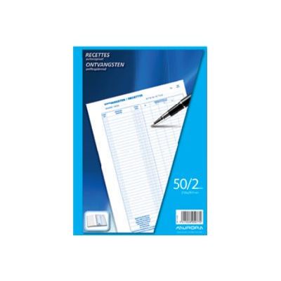 5411028050772-Aurora - livre de trésorerie - 50 feuilles - A4 - en double-Avant-0
