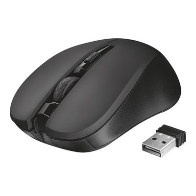 8713439218695-Trust Mydo - souris sans fil silencieuse - noir-Angle gauche-0
