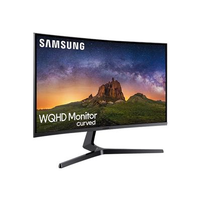 8801643348847-Samsung C27JG50QQU - écran pc 27" LED - Full HD - 1920 x 1080 - incurvé-Angle gauche-2