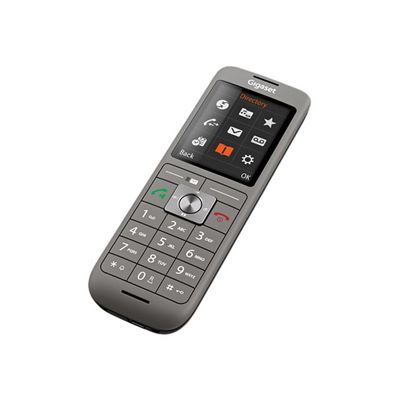 4250366849010-Gigaset CL660HX - combiné sans fil supplémentaire - noir-Angle droit-1