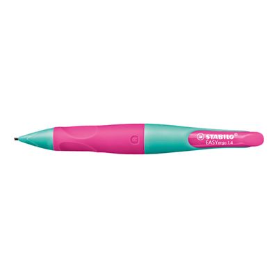 4006381468992-STABILO EASYergo - Porte mines avec 3 mines - HB - 1,4 mm - rose/turquoise - droitier-P_79396686_4-0