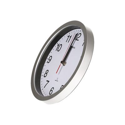 4002390065641-MaulRun - Horloge - mécanisme radio pilotée - 25 cm - blanc argenté-P_79419603_2-1