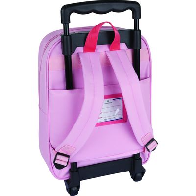 3108720694510-Petit sac à roulettes Chaton 46 cm - 1 compartiment - Oberthur--2