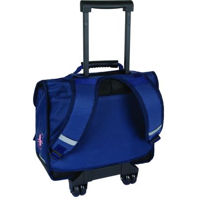 3108720691441-Lola Espeleta - Cartable à roulettes 38 cm - 2 compartiments - Oberthur--1