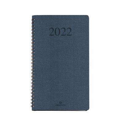 3664447106489-Glasgow - Agenda de poche spiralé - 1 semaine sur 2 pages - 9,5 x 17,5 cm - disponible dans différentes co--4