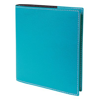 3371017521480-Agenda Club Executif - 1 semaine sur 2 pages - 16 x 16 cm - turquoise - Quo Vadis--0