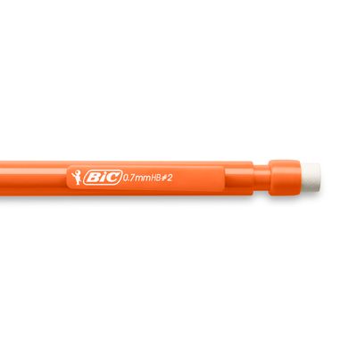 3086126604619-BIC Matic Grip - Porte mines - 0,7 mm - avec gomme--3