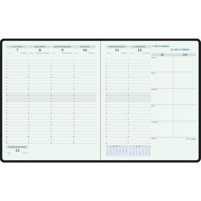 3660942002264-Agenda Gobi Horizons 27 - 1 semaine sur 2 pages - 21 x 27 cm - disponible dans différentes couleurs - --2