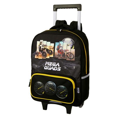 3664447100616-Megacars - Sac à dos à roulettes - 2 modèles disponibles - Oberthur--2