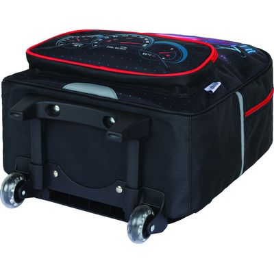 3664447100616-Megacars - Sac à dos à roulettes - 2 modèles disponibles - Oberthur--4
