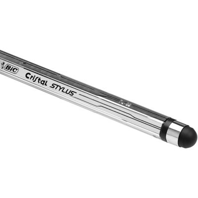 3086123372351-BIC Cristal Stylus - Stylo à bille - bleu - 1 mm--4