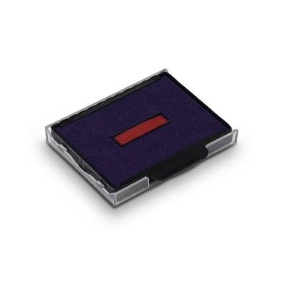 3459593570006-Trodat - 3 Encriers bicolores 6/57/2 recharges pour tampon 5470 - bleu/rouge--1