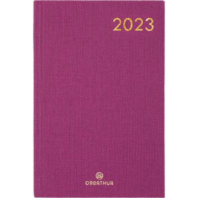3664447138855-Agenda Nomad - 1 semaine sur 2 pages - 17 x 24,5 cm - disponible dans différentes couleurs - Oberthur--3