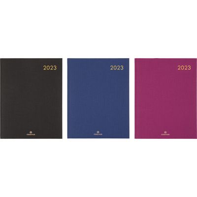 3664447138848-Agenda Nomad - 1 semaine sur 2 pages - 22 x 28 cm - disponible dans différentes couleurs - Oberthur--0