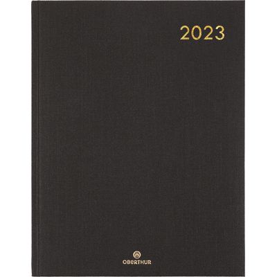 3664447138848-Agenda Nomad - 1 semaine sur 2 pages - 22 x 28 cm - disponible dans différentes couleurs - Oberthur--2