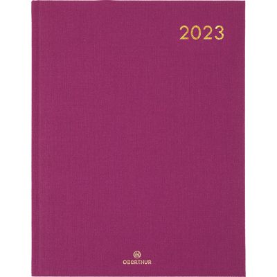 3664447138848-Agenda Nomad - 1 semaine sur 2 pages - 22 x 28 cm - disponible dans différentes couleurs - Oberthur--3