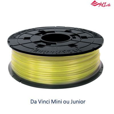 4715872746005-XYZprinting - Filament 3D PLA - jaune clair - Ø 1,75 mm - 600g--0