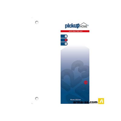 8711234016195-Pickup Home 3D - Plaque Acier blanc 3 mm - 22,5 x 15 cm--0