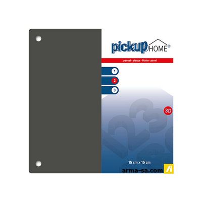 8711234016263-Pickup Home 3D - Plaque Acrylique gris 3 mm - 15 x 15 cm--0