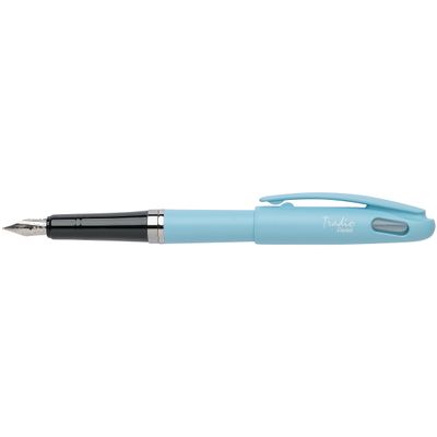 3474371970076-Pentel Tradio Pastel - Stylo plume - corps bleu--0