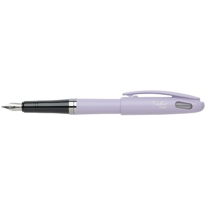 3474371970120-Pentel Tradio Pastel - Stylo plume - corps violet--0