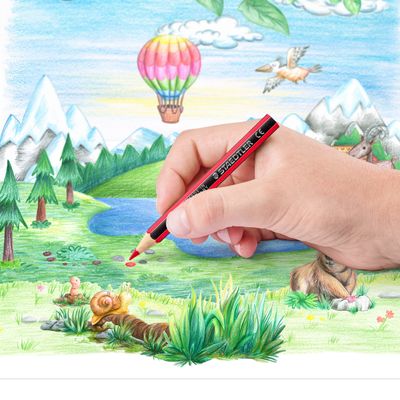 4007817029893-STAEDTLER Noris Color - 18 Crayons de couleur--4