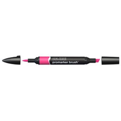 884955042830-BrushMarker - Stylo pinceau et marqueur - carmin--0