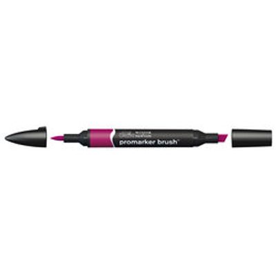884955042854-BrushMarker - Stylo pinceau et marqueur - bordeaux--0