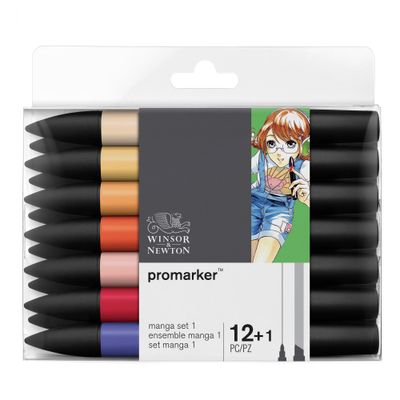 884955070642-ProMarker - Pack de 13 marqueurs double pointe - manga expansion pack 1--0