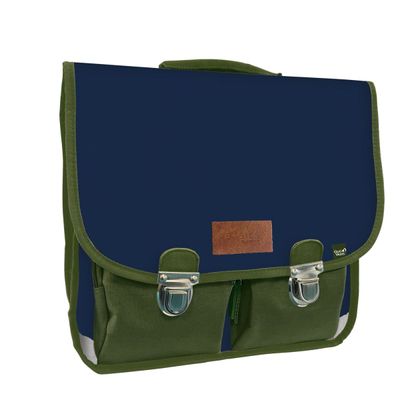 3371010421817-Cartable Original by QV Vintage 38 cm - 2 compartiments - disponible dans différentes couleurs -  Quo --1