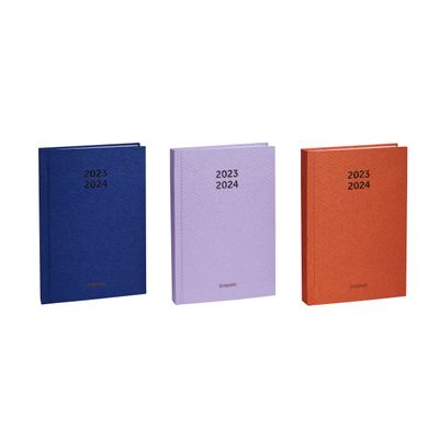 5412303149150-Agenda Nature 16 mois - 1 semaine sur 2 pages - 14,8 x 21 cm - 3 coloris disponibles - Brepols--0