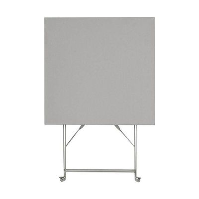 3700339880928-Table pliante de terrasse - L60 x H71 x P60 cm - Gris--1