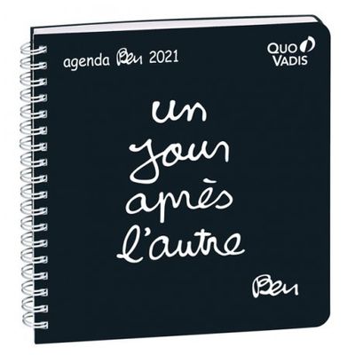 3371010429981-Ben Mon temps - Agenda spiralé 1 semaine sur 2 pages - 16 x 16 cm - Quo Vadis--0