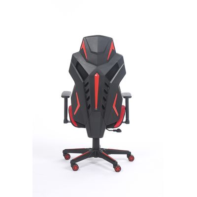 3701338800726-Fauteuil gamer POPER-T - accoudoirs réglables - noir et rouge--5