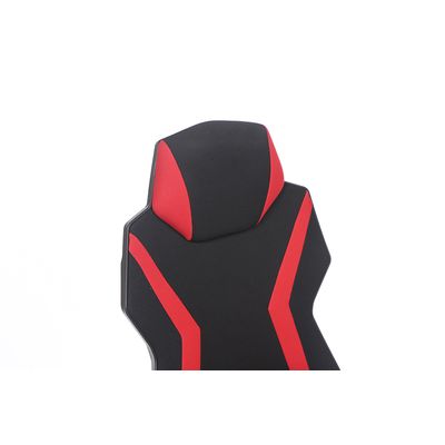 3701338800726-Fauteuil gamer POPER-T - accoudoirs réglables - noir et rouge--8