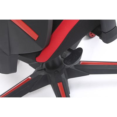 3701338800726-Fauteuil gamer POPER-T - accoudoirs réglables - noir et rouge--11