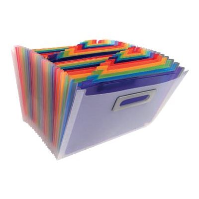 3130632551988-Exacompta - 4 Valisettes trieurs 24 compartiments - cristal-Angle gauche-5