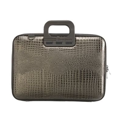 8059395580972-Bombata Shiny Cocco - Sacoche pour ordinateur portable 13" - gris foncé-Avant-0